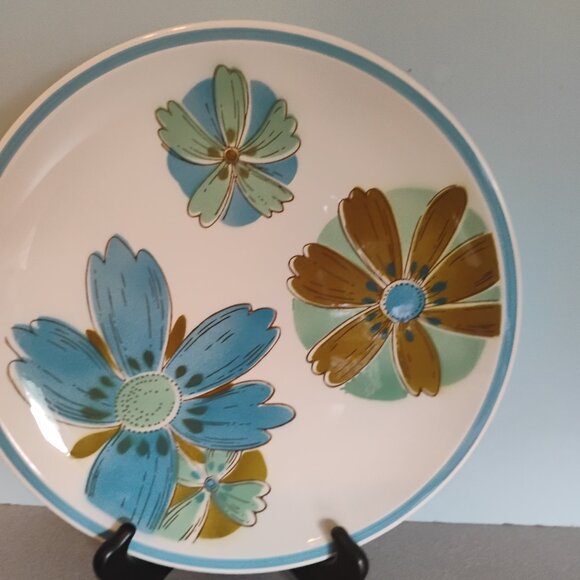 Ceramic Guild Esperanto Vintage Cabaret Pattern Large Platter/Chop Plate - Picture 1 of 4